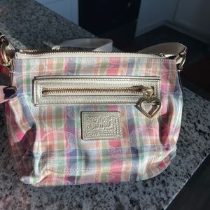 Coach crossbody bag with matching wallet